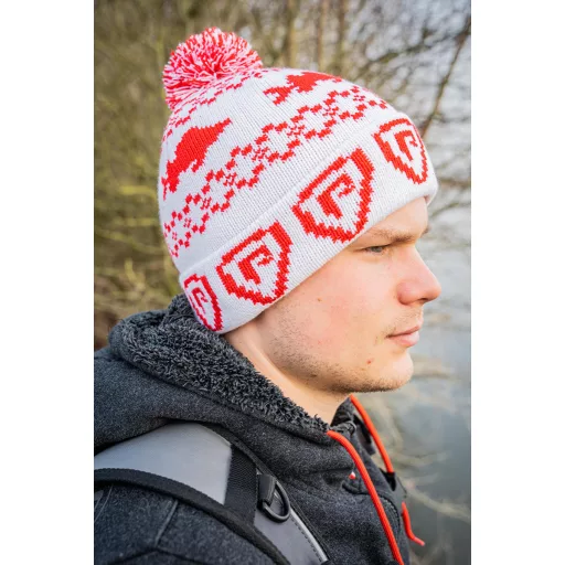 Fox Rage Christmas Bobble bojtos téli sapka