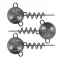 Fox Rage Corkscrew Round csavaros gumihalfej 20 g 3 db
