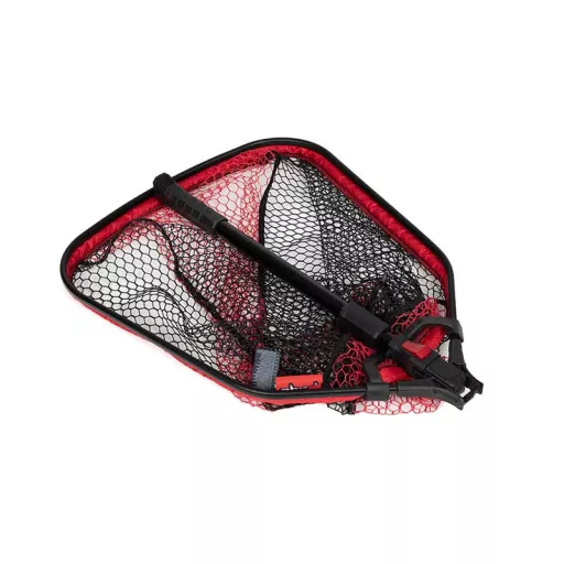 Fox Rage Speed Flow Compact 153 cm nyéllel 50 × 60 cm gumírozott lebegő rablóhalas merítő