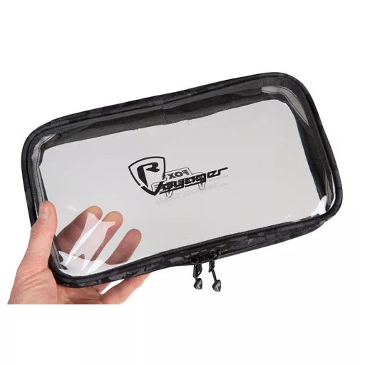 Fox Rage Voyager terepszínű Clear Storage Small pergetőtáska