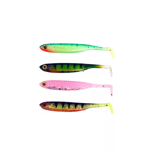 Fox Rage Micro Lures 8x Ultra UV Micro Grub 4 cm twister