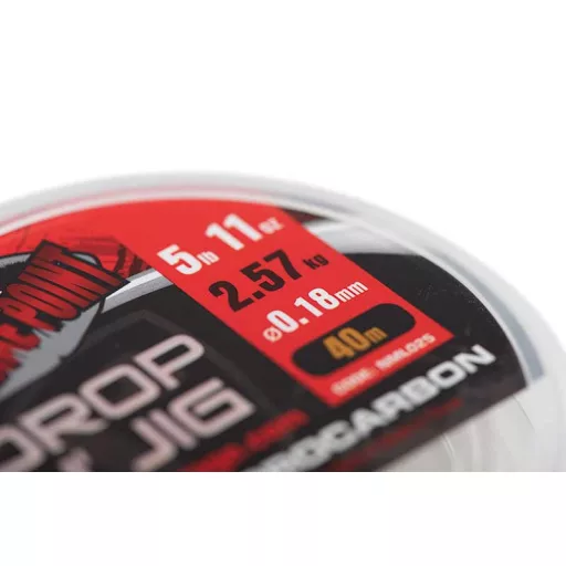 Fox Rage Strike Point Drop N Jig 0,30 mm 40 m fluorocarbon zsinór