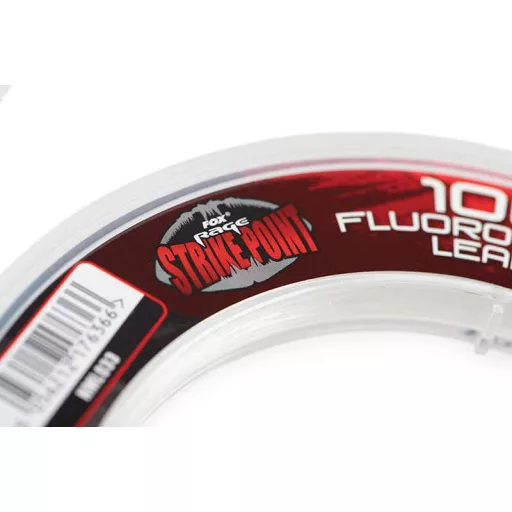 Fox Rage Strike Point Fluro Leader 0,60 mm 41,64 lb fluorocarbon zsinór