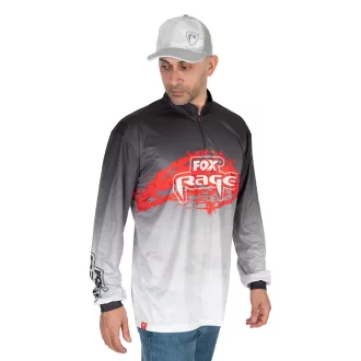   Fox Rage Performance Team fekete-szürke hosszú ujjú felső 2XL