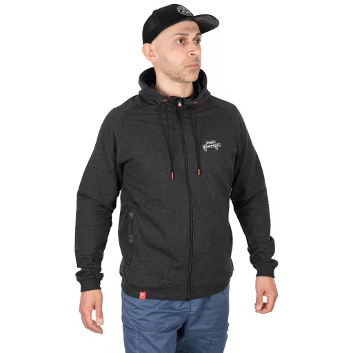 Fox Rage Voyager kapucnis világosszürke 3XL pulóver