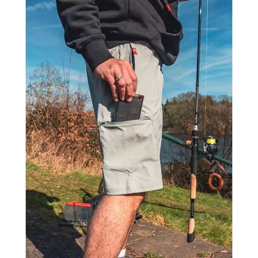 Fox Rage Lightweight világosszürke L rövidnadrág