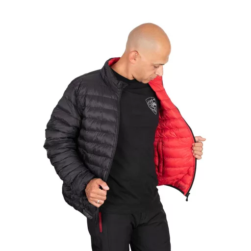 Fox Rage Reversible Quilted fekete S kabát