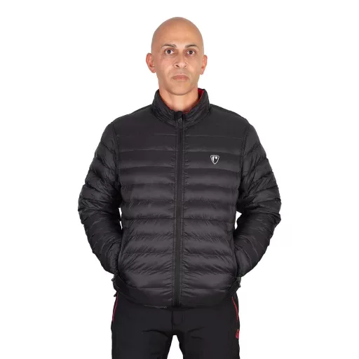 Fox Rage Reversible Quilted fekete L kabát