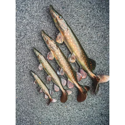 Fox Rage Ultra-Realistic Pike Replicant Ultra-Realistic csuka 10 cm 12 g swimbait