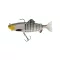 Fox Rage Replicant® Jointed ezüst Halo 23 cm 150 g swimbait