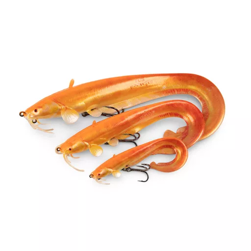 Fox Rage Ultra Realistic Replicant - Golden Catfish Ultra Catfish arany Wels 10 cm swimbait