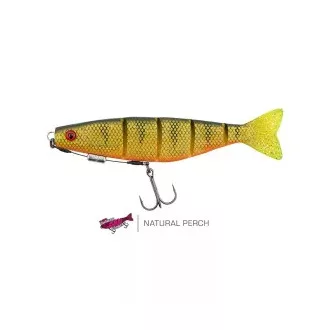   Fox Rage Súlyozott Pro Shad Jointed UV natúr sügér 14 cm swimbait