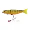 Fox Rage Súlyozott Pro Shad Jointed UV natúr sügér 14 cm swimbait
