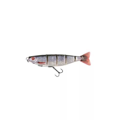 Fox Rage Súlyozott Pro Shad Jointed UV piros Wake 14 cm swimbait