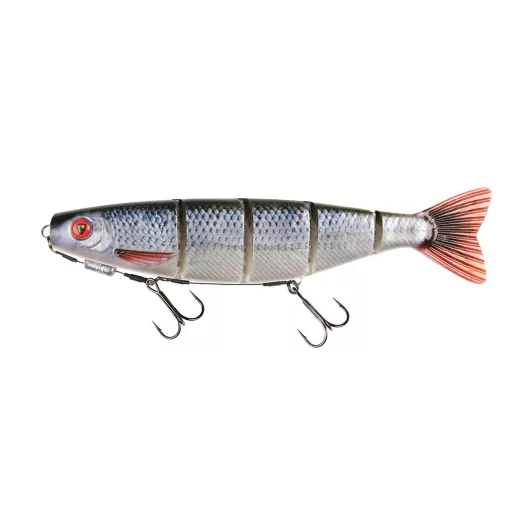 Fox Rage Súlyozott Pro Shad Jointed bodorka (Ultra Natural Roach) 18 cm swimbait