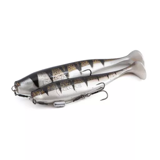 Fox Rage Zander Pro Shad Loaded UV ezüst Halo 16 cm swimbait