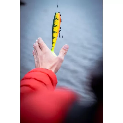 Fox Rage Zander Pro Shad Loaded UV csillámos sügér 16 cm swimbait
