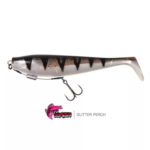 Fox Rage Zander Pro Shad Loaded UV natúr sügér 18 cm swimbait