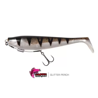   Fox Rage Zander Pro Shad Loaded UV csillámos sügér 18 cm swimbait