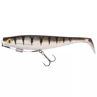  Fox Rage Loaded Pro Shad UV csillámos sügér 18 cm swimbait