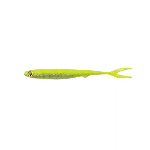 Fox Rage Slick Finesse UV narancs chartreuse 20 cm 1 db gumihal