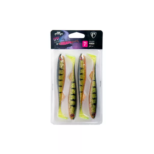 Fox Rage Slick Shad Single Colour Packs Ultra UV-uv Green Pumpkin 7 cm 1 db gumihal