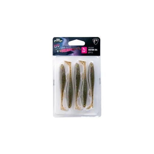 Fox Rage Slick Shad Single Colour Packs Ultra UV-uv Green Pumpkin 7 cm 1 db gumihal