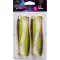 Fox Rage Slick Shad Single Colour Packs Ultra UV-uv Green Pumpkin 13 cm 1 db gumihal