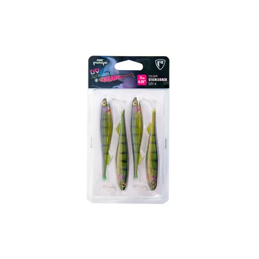 Fox Rage Slick Shad Single Colour Packs UV YOUNG sügér 9 cm 1 db gumihal