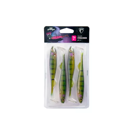 Fox Rage Slick Shad Single Colour Packs UV YOUNG sügér 9 cm 1 db gumihal