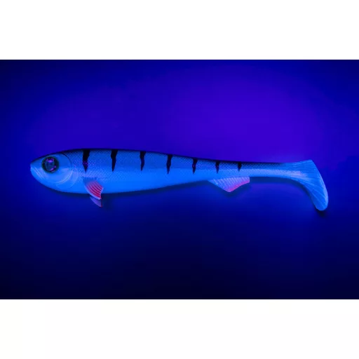 Fox Rage Super Slick Shad UV piros Wake 18 cm 1 db gumihal