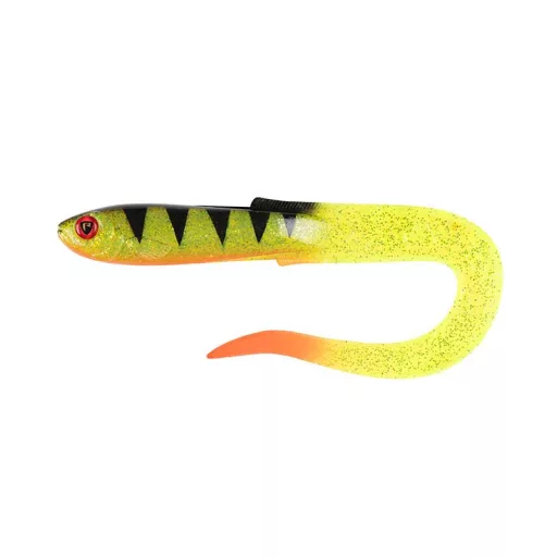 Fox Rage Slick Eel UV Hot Olive 35 cm 1 db gumihal