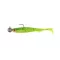 Fox Rage Loaded Slick Shad UV Lemon Tiger 13 cm 15 g-os jigfejjel 1 db gumihal
