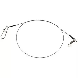   Fox Rage Strike Point 7 Strand Titanium Leader 50 cm 23 kg 50 lb x 2 titánelőke