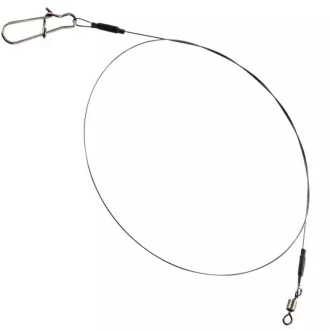   Fox Rage Strike Point Jerk Leader single strand titanium 0,8 mm 40 cm x 2 titánelőke