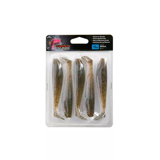 Fox Rage Zander Pro Shad Single Colour Packs 5x Ultra UV Hot Olive 10 cm 1 db gumihal