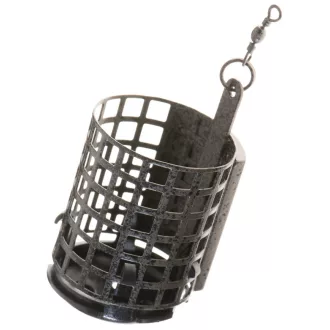   Jaxon EKO Infinite Distance zárt kerek feeder etetőkosár 32 × 44 mm 60 g fekete 1 db