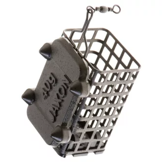   Jaxon EKO Infinite Vistula folyóvízi feeder kosár 25 × 30 × 57 mm 80 g fekete 1 db