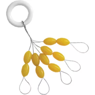   Jaxon szilikon xl sárga 7,5 × 4,5 mm sárga szilikon stopper