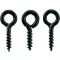 Jaxon bolilie screw bait fekete ring fekete csalicsavar