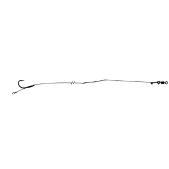   Jaxon XTR Carp 6-os 20 cm fonott bojlis előkötött horog gyorscserés forgóval
