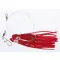 Jaxon Pro Marine 5/0-s 0,6 mm 150 cm piros poliputánzatos tengeri szerelék