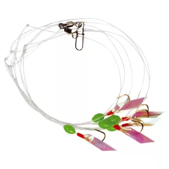   Jaxon Pro Marine heringező 0,50/0,45 mm 140 cm 4-es 3 horoggal ragadozóhalas szerelék