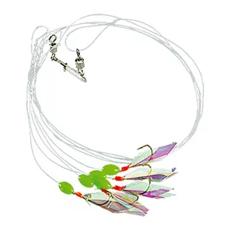   Jaxon Pro Marine heringező 0,45/0,4 mm 140 cm 8-as 4 horoggal ragadozóhalas szerelék