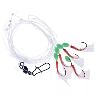   Jaxon Pro Marine heringező b 0,28/0,4 mm 150 cm 6-os 5 horoggal ragadozóhalas szerelék