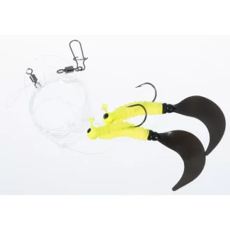   Jaxon twister ver px 2/0 w weight 0,6 mm 70 mm ragadozóhalas szerelék