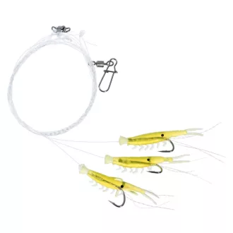   Jaxon Pro Marine 2 130 cm sárga garnélás tengeri szerelék