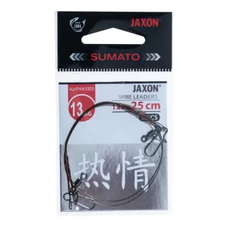   Jaxon sumato 9 kg 30 cm 1 × 7 szálú acélból ragadozóhalas előke 2 db/csomag
