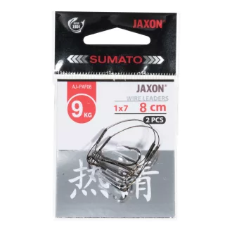   Jaxon Sumato 1 × 7 9 kg 8 cm hármashorgos acél stinger előke 2 db/csomag