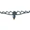 Jaxon Middy Quiver-Rest Advance feeder bottartó fej 31 cm